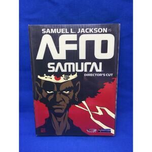 Afro Samurai Directors Cut Samuel L Jackson DVD